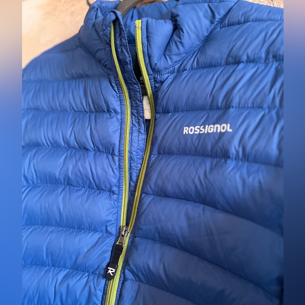 ROSSIGNOL Blue Puffer Jacket - Picture 5 of 16